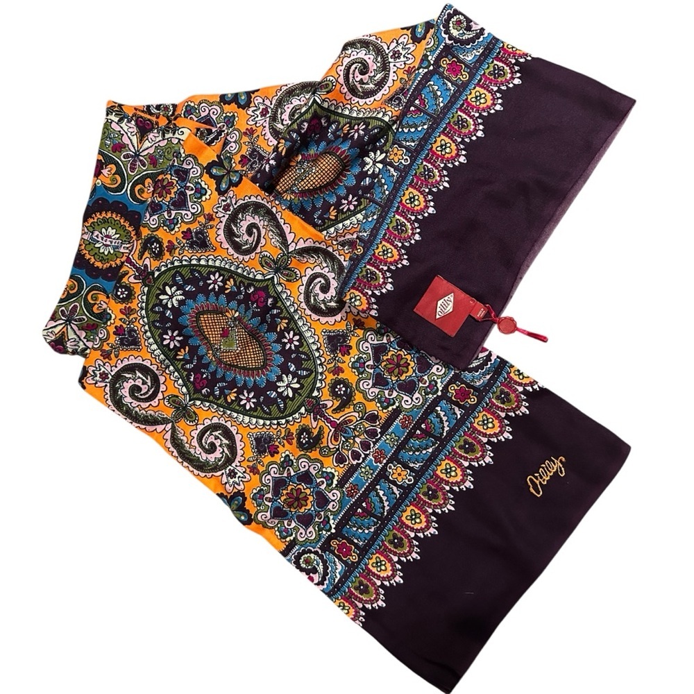 New Tube Oilily scarf paisley 53”